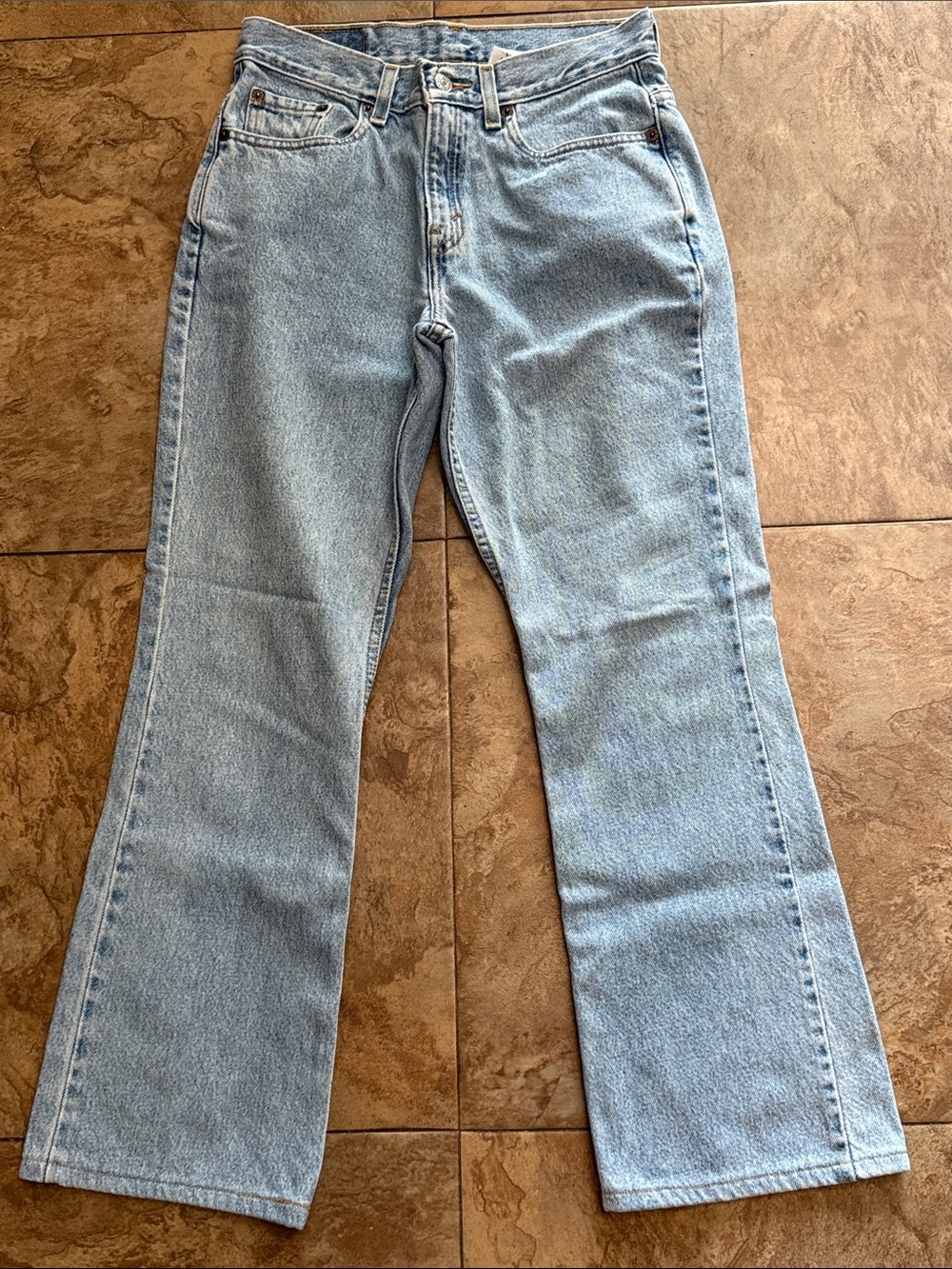 Levi's 515 Light Blue Boot Cut Jeans